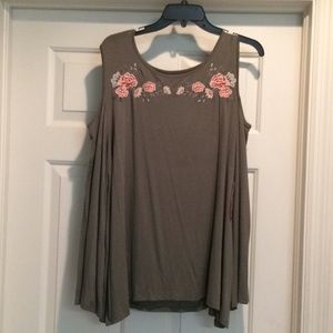 Sassy Green Long Sleeve Shirt NWT